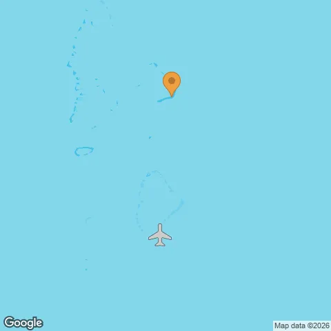 Map of Cocoon Maldives and the nearest airport
