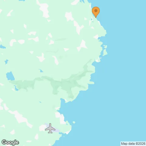 Map of LUX* Belle Mare and the nearest airport