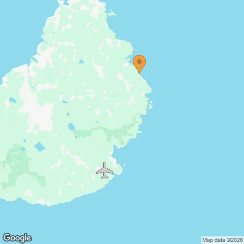 Map of Sunrise Attitude and the nearest airport
