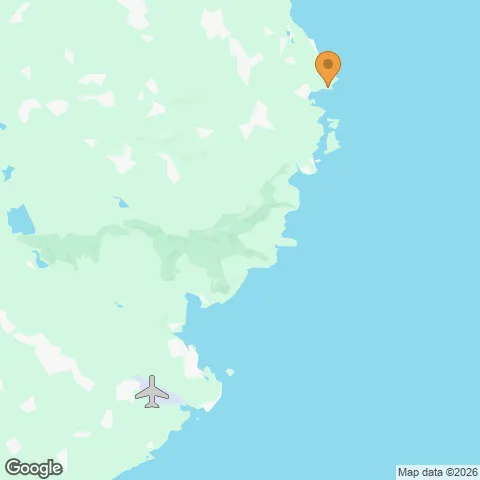 Map of Tropical Attitude and the nearest airport