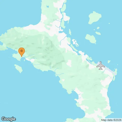 Map of Constance Ephelia and the nearest airport
