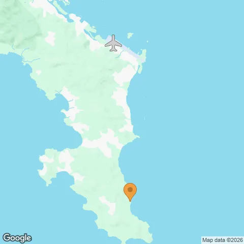 Map of Doubletree by Hilton Seychelles - Allamanda Resort & Spa and the nearest airport