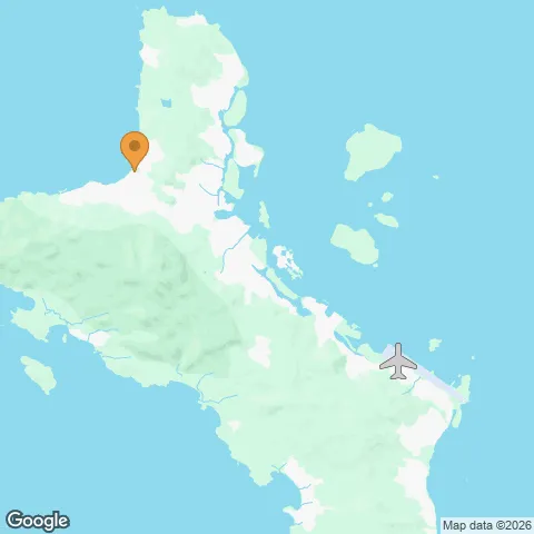 Map of The Savoy Resort & Spa Seychelles and the nearest airport