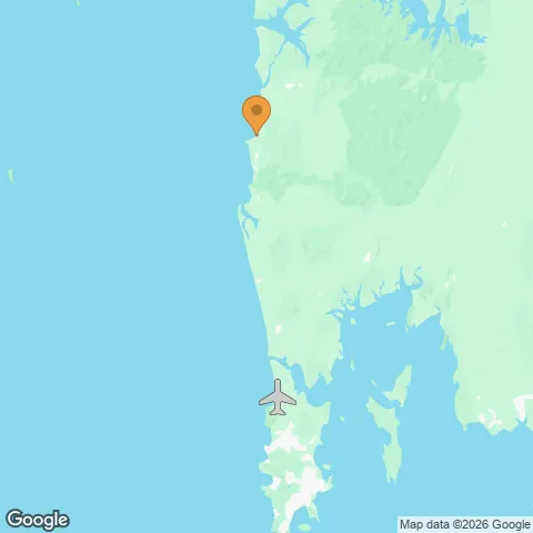 Map of Robinson Club Khao Lak and the nearest airport