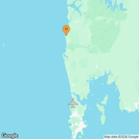 Map of The Sarojin Khao Lak Resort and the nearest airport