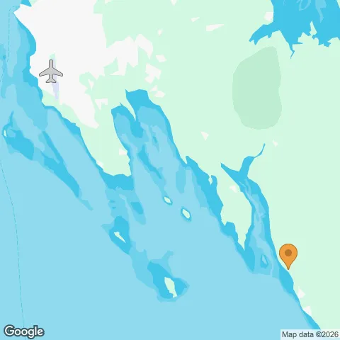 Map of The Residence Zanzibar and the nearest airport